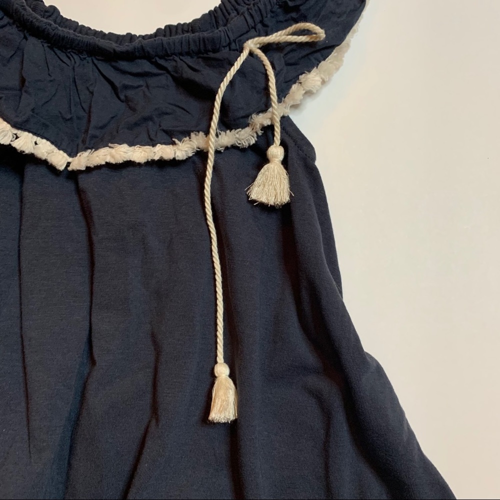 Navy Tommy Bahama 3T tunic - Picture 3 of 4